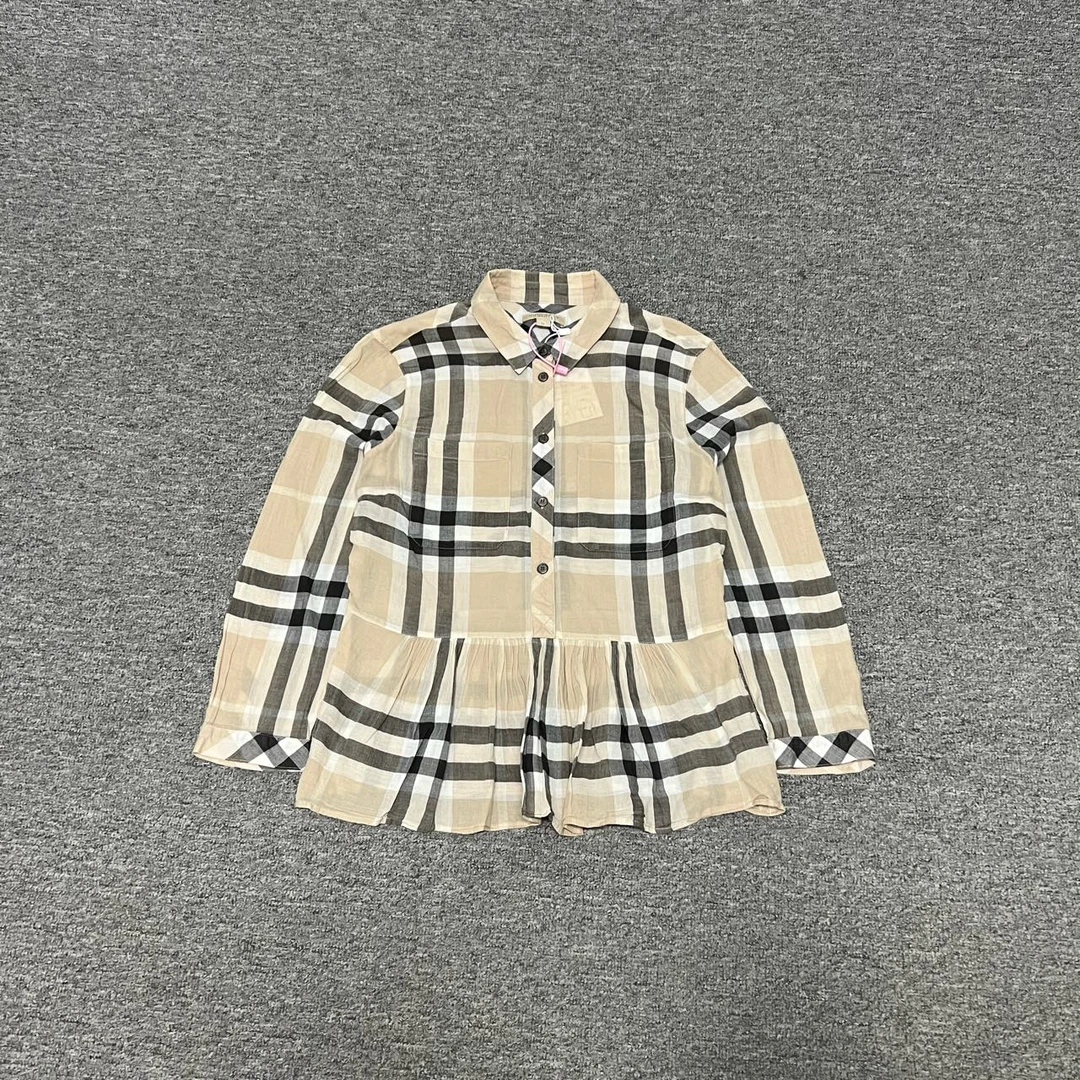 99新 BURBERRY/博柏利 Burberry格纹衬衫M码