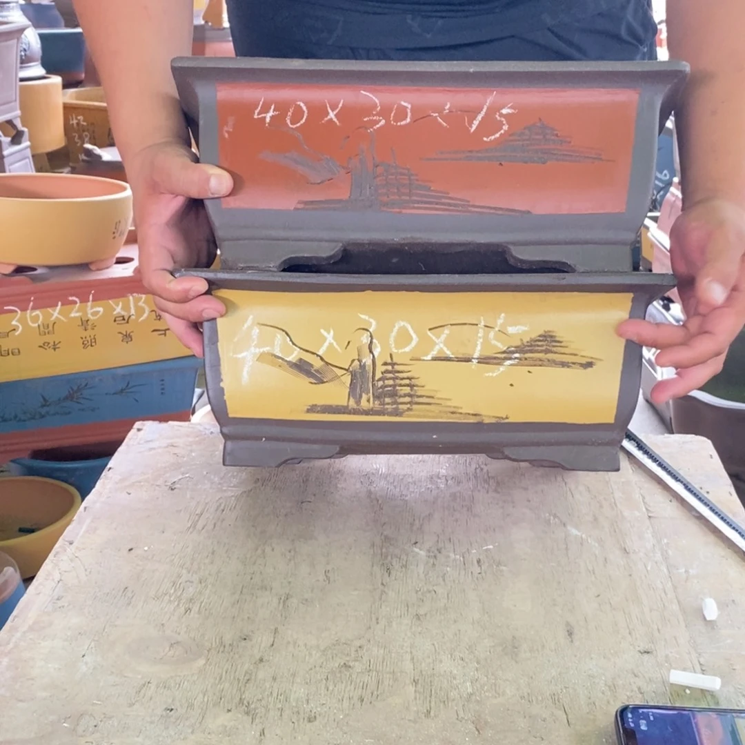 紫砂花盆紫砂紫砂