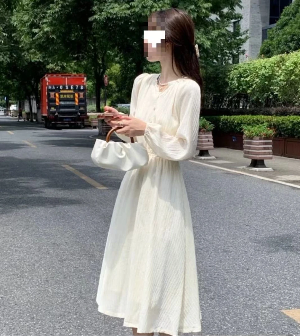高级感气质小黑裙赫本风高端轻奢A字裙(B15-3)8020