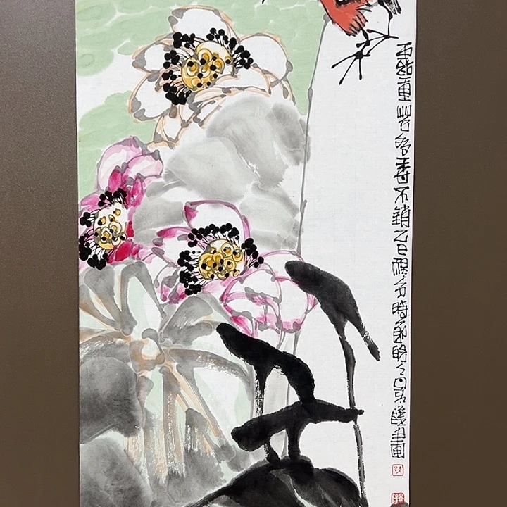 国画孙景隆  手绘原创