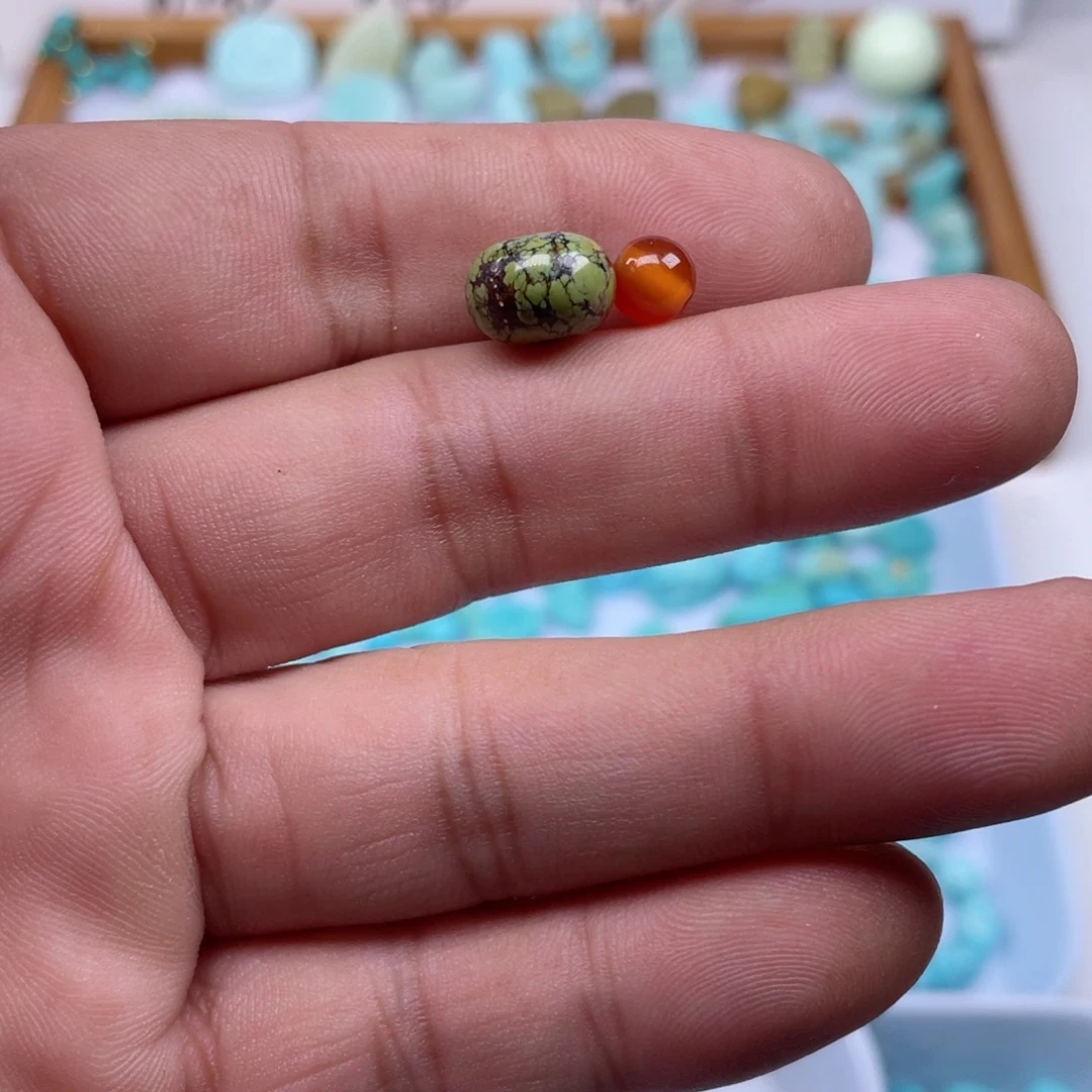 南红玛瑙未镶嵌颈饰224