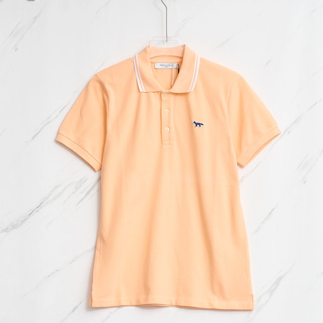 Maison Kitsune男士经典条纹polo衫/AKBU00100