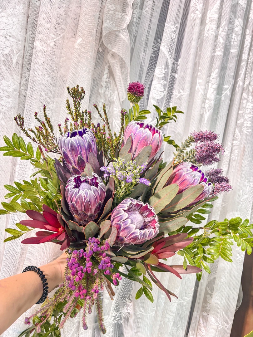 【紫气东来】南非进口公主组合鲜花  顺丰 花束