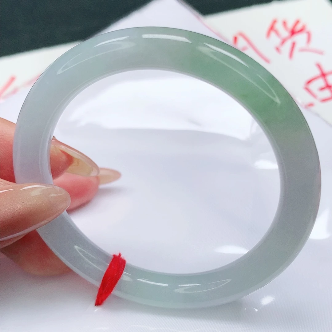 未镶嵌手镯翡翠静*完美55