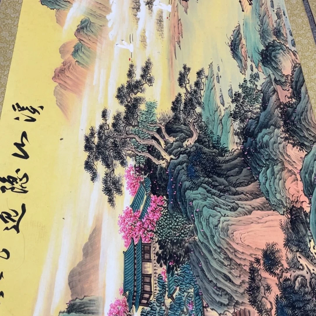 国画老师手笔手绘作品n
