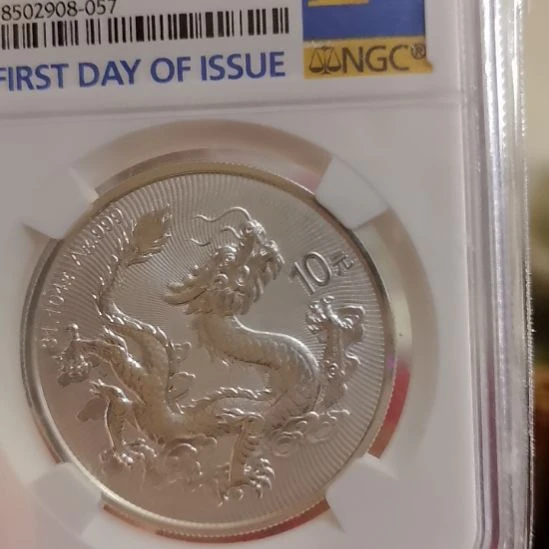 纯银2025年龙银币