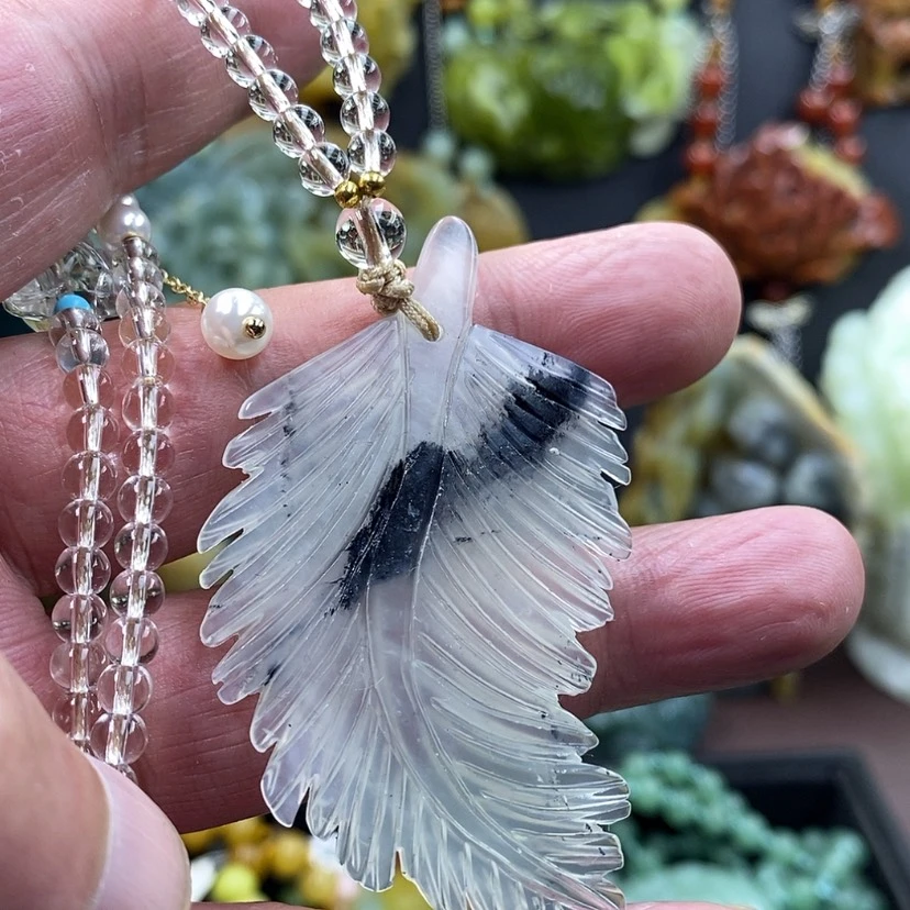 【闪购商品】未镶嵌蛇纹石玉吊坠