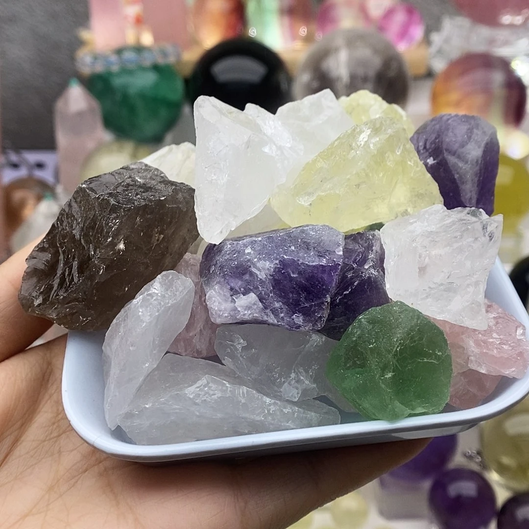水晶珠宝半成品未镶嵌5号