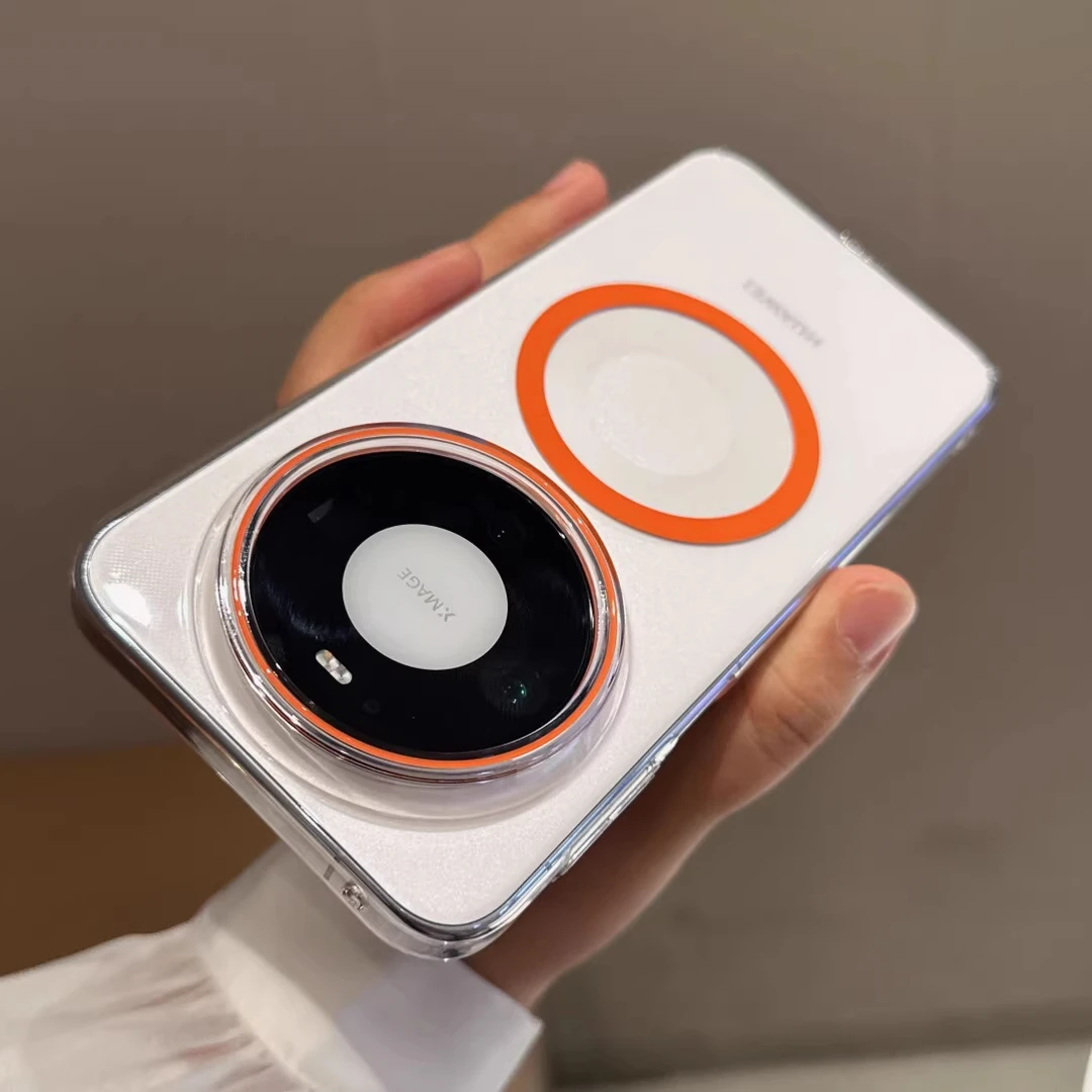 适用华为Mate80手机壳新款Mate80promax磁吸透明超薄防摔壳男女款