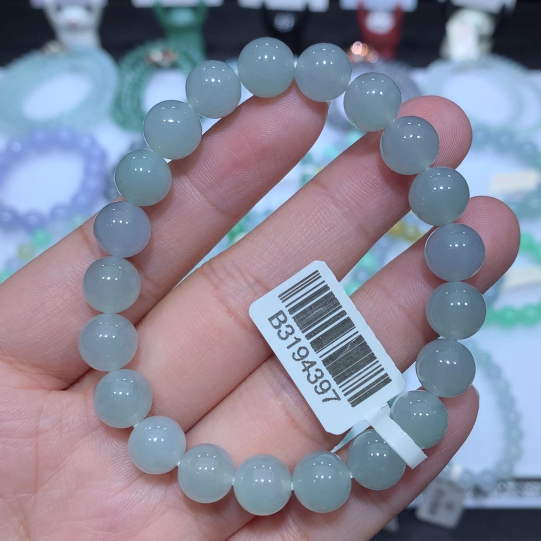 翡翠未镶嵌手串天然