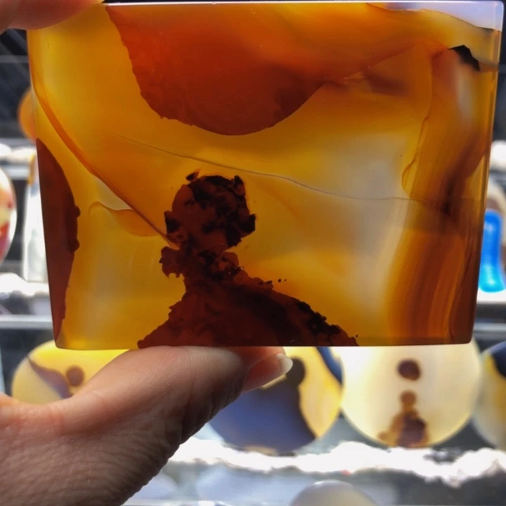 合金玛瑙/玉髓珠宝奇石17