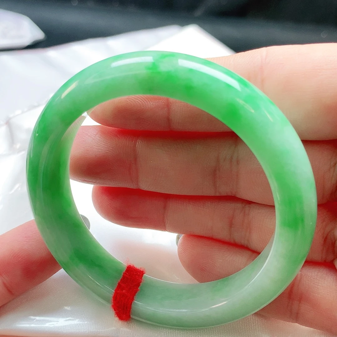 未镶嵌手镯翡翠正圈2368