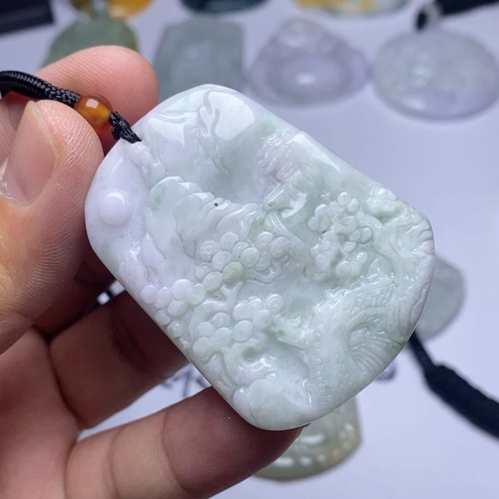 颈饰未镶嵌翡翠翡翠