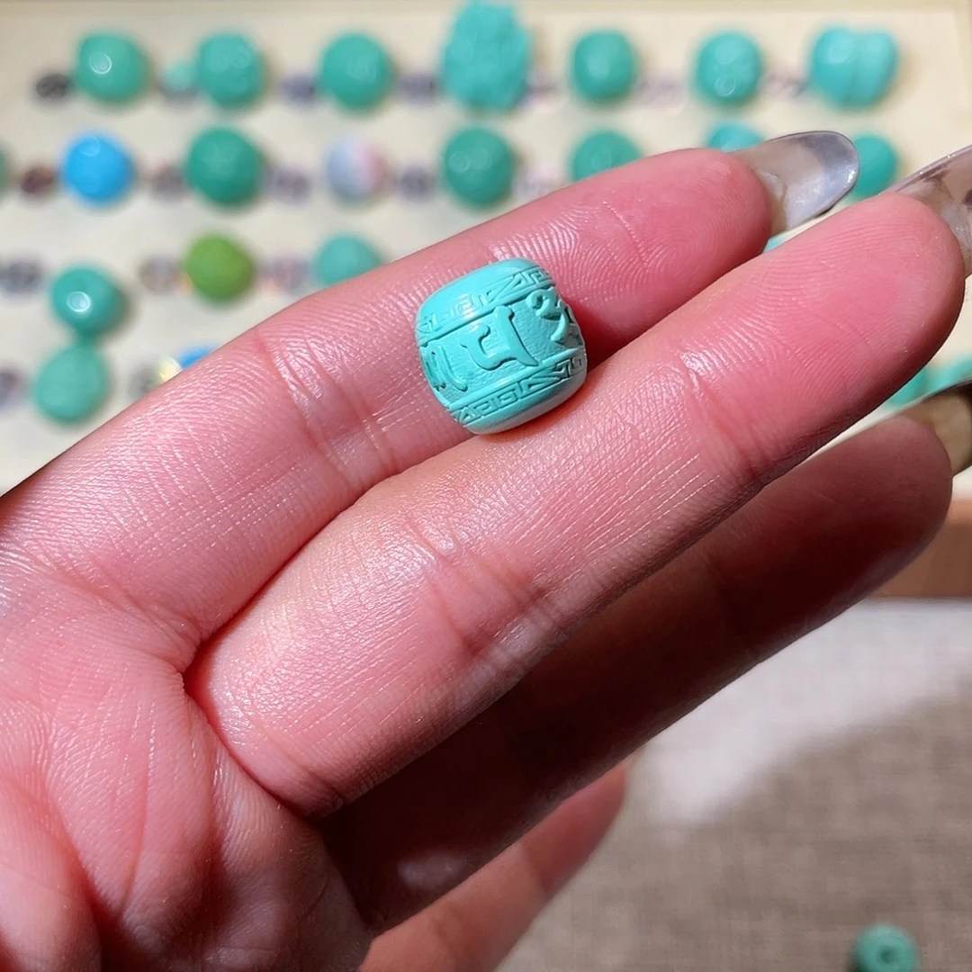 手工雕刻配饰配珠卡12