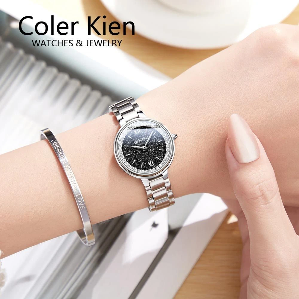 ColerKien【璀璨满天星】奢侈时尚镶钻气质手表女士款韶光简奢系列
