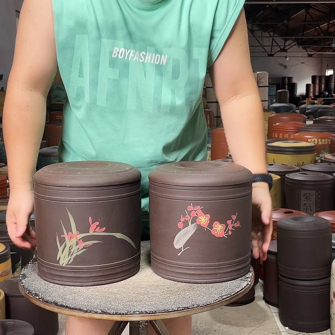 紫砂茶叶罐茶叶罐