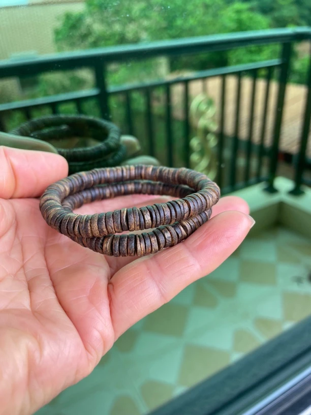 沉香沉香手串药片珠7mm车多样拍一