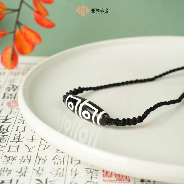 手工设计涂改液横版地门四玛瑙项链3440K