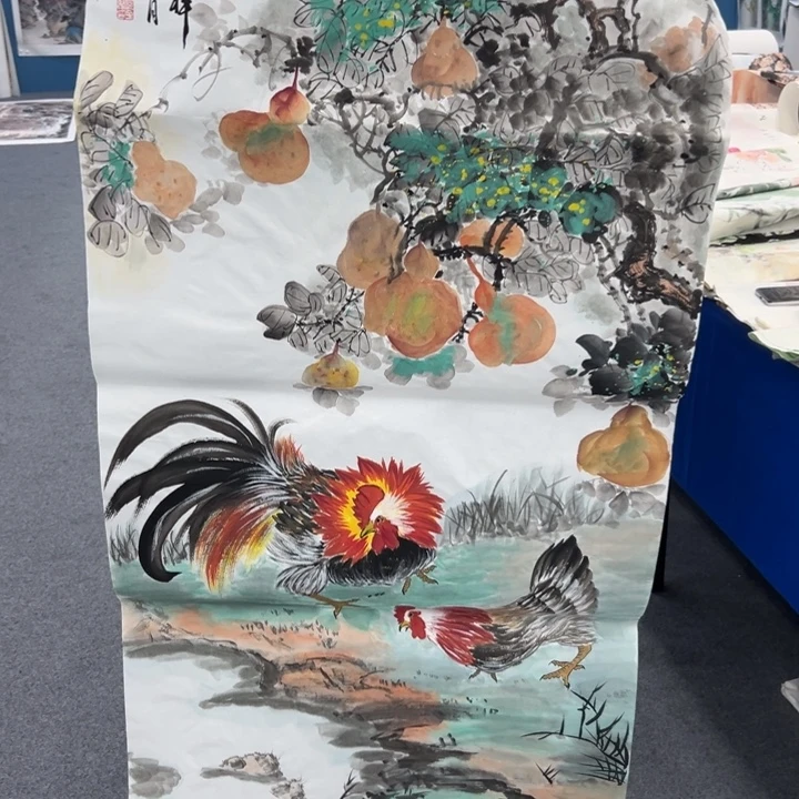 国画绘画作品请欣赏展示