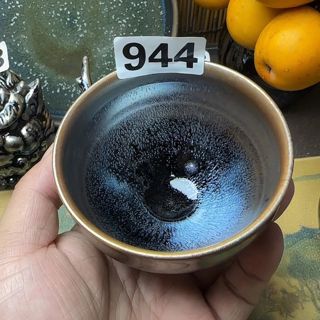 茶盏建盏杯主人杯龙窑柴烧