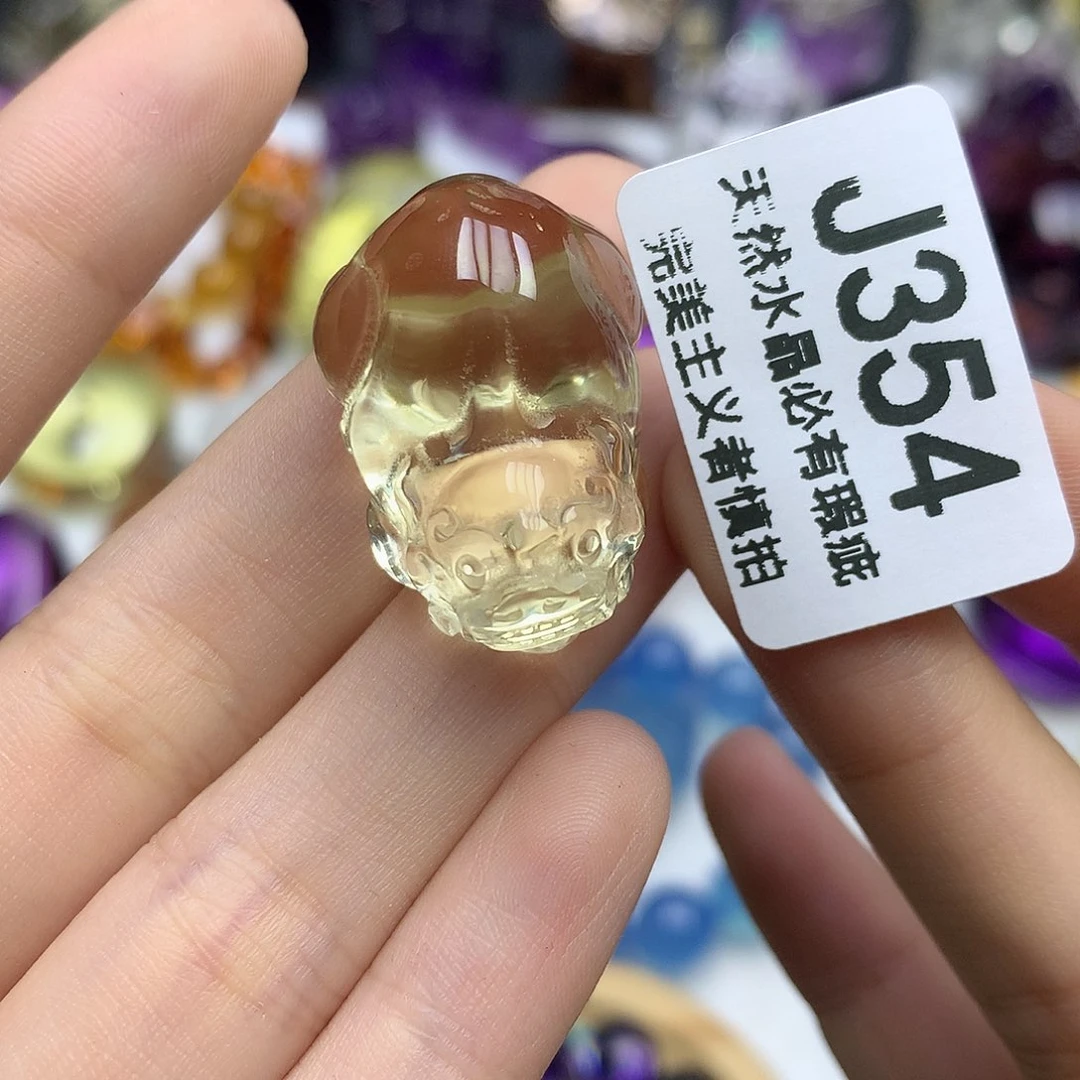 珠宝半成品水晶未镶嵌貔貅
