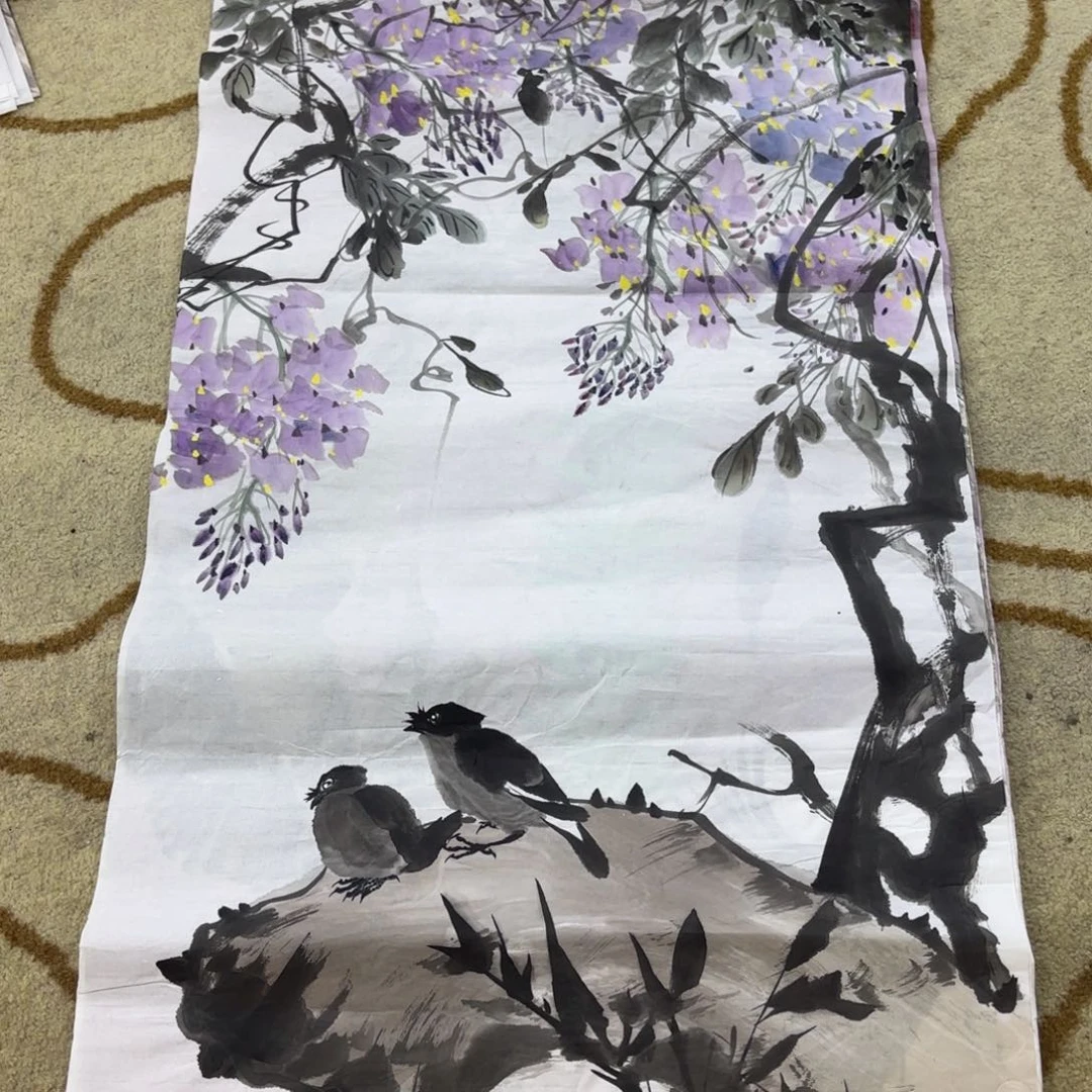 国画赵家爱老师三尺刘