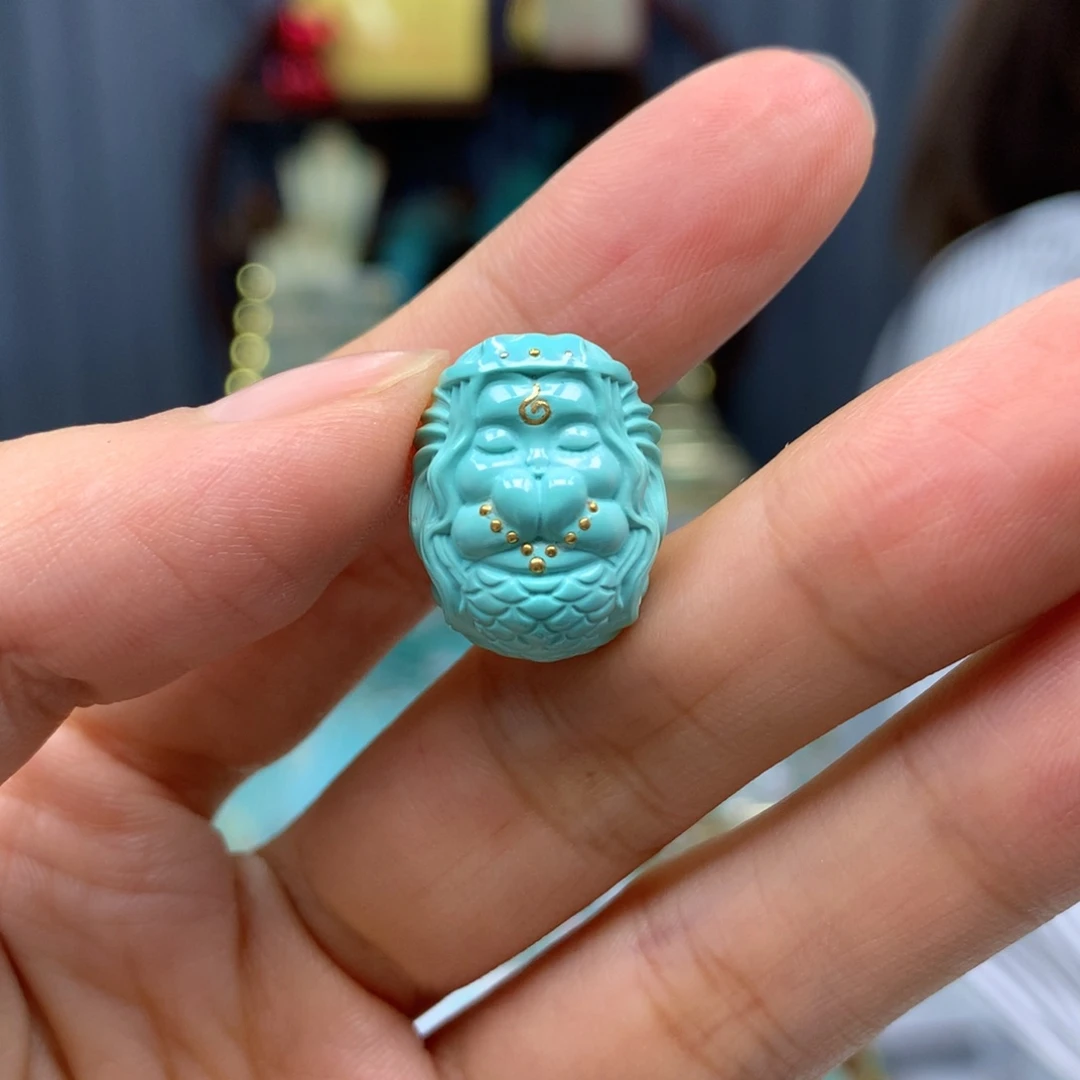 绿松石未镶嵌配饰