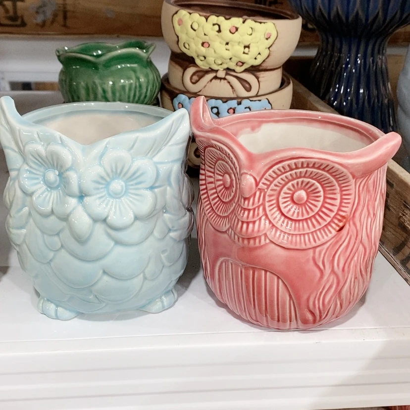 【闪购商品】红陶陶瓷花盆，多肉花盆