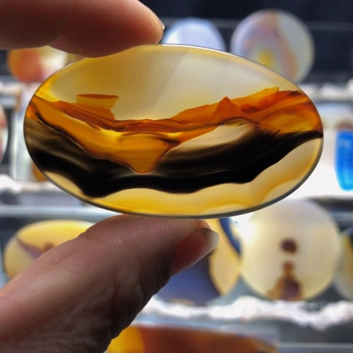 合金玛瑙/玉髓珠宝奇石11