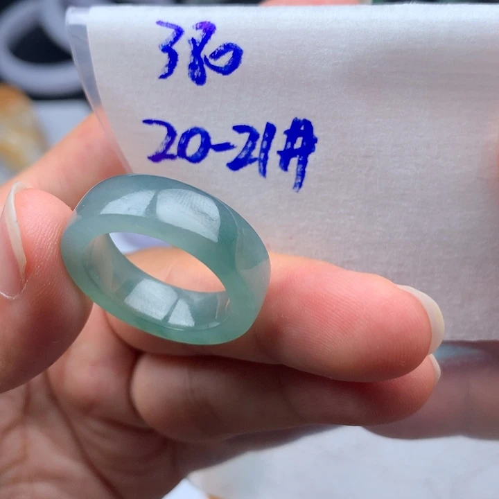 唐***~未镶嵌戒指翡翠戒圈