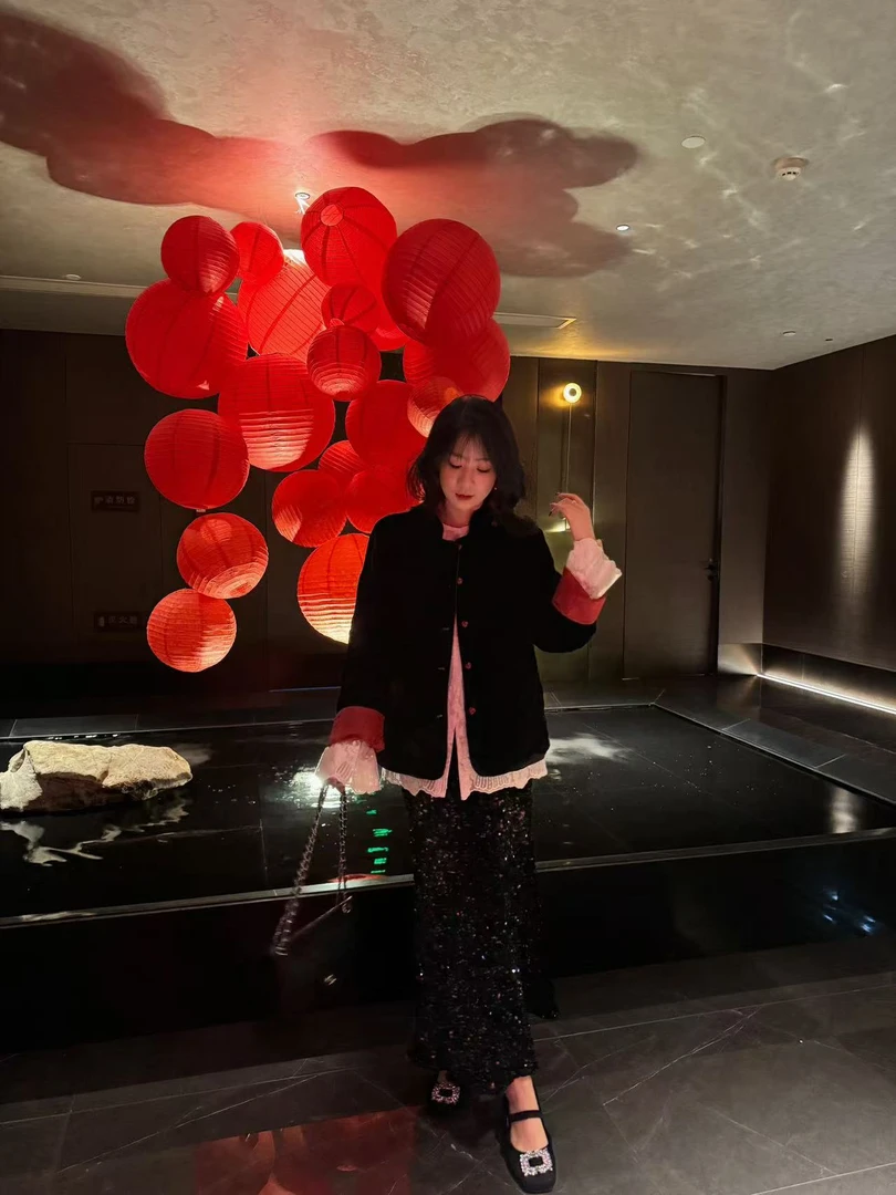 南瓜小姐 两面穿早春国风外套