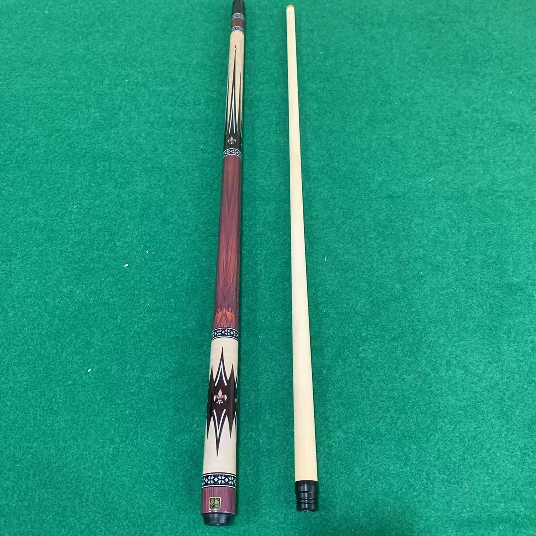 精美设计大头杆中式八球九球台球杆击球手感佳