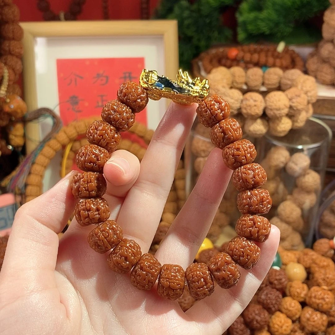 金刚菩提手串135玉化