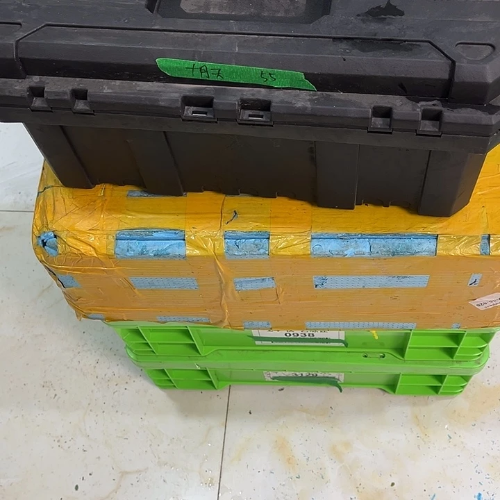 十***天厚款家用五金工具箱1个黑色工具箱