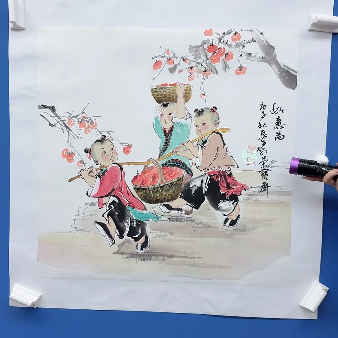 国画多次参加国内外大型展览