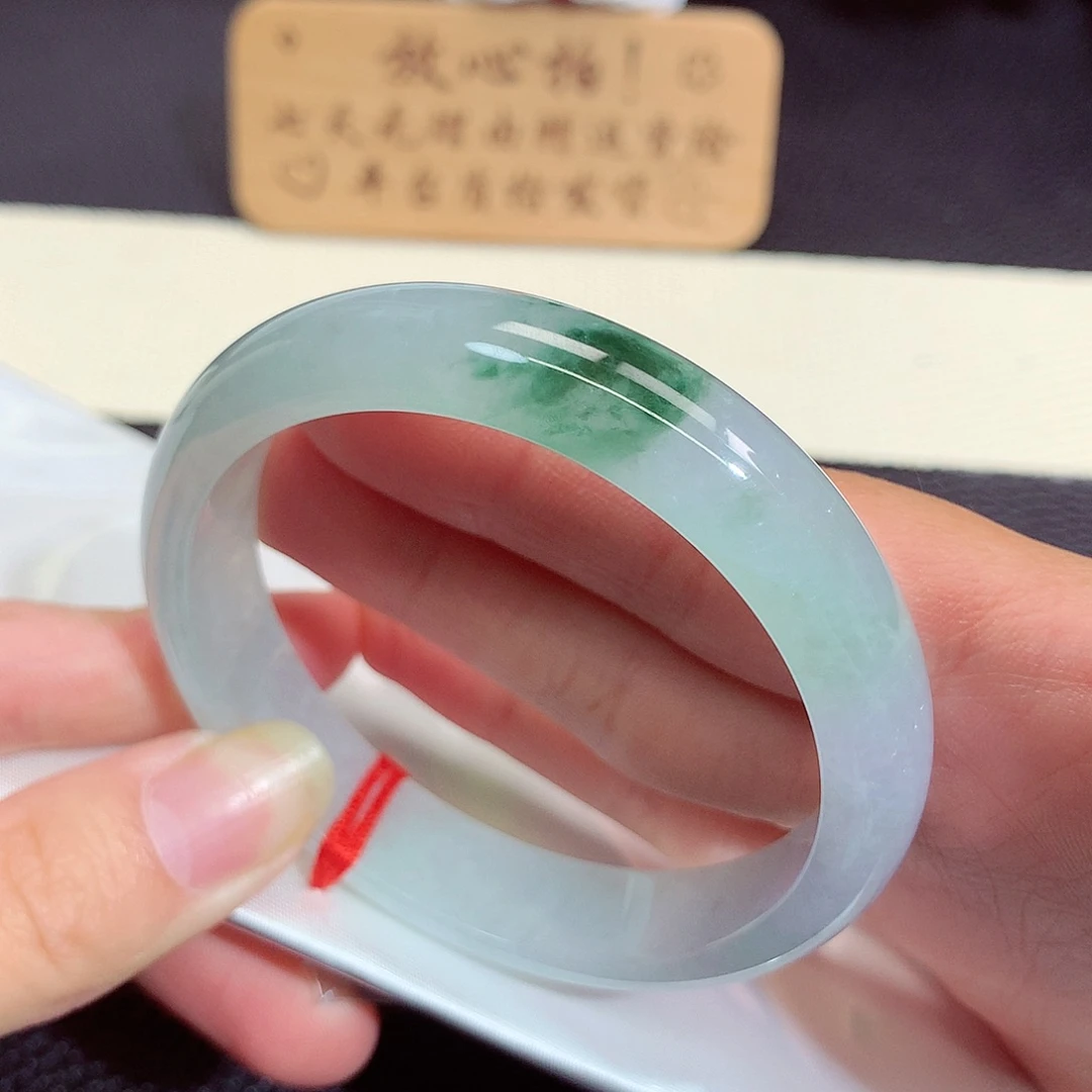 翡翠未镶嵌手镯1238