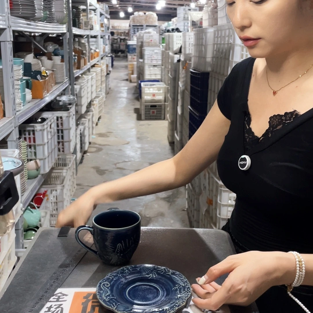 瓷片758                4杯4碟