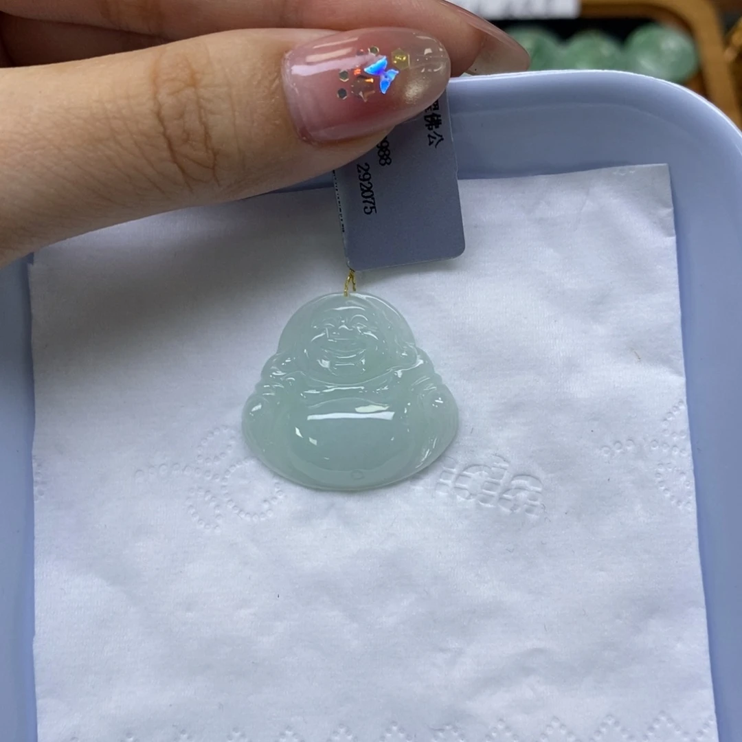 颈饰未镶嵌翡翠佛公