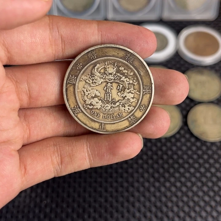金属大头龙洋船洋工艺品
