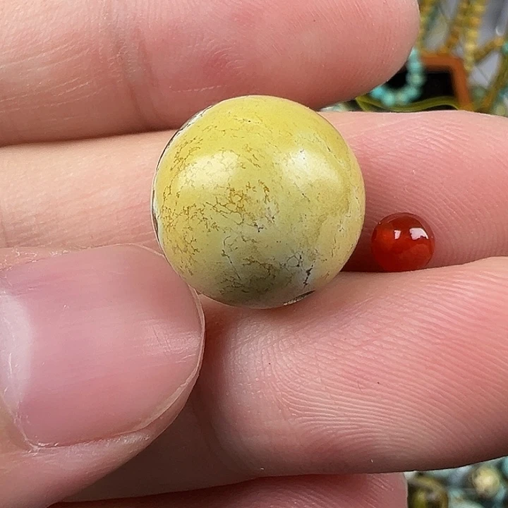 南红玛瑙未镶嵌配饰卡14.6