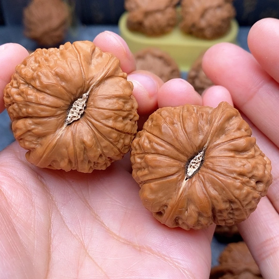 文玩核桃把件南瓜墩41精品