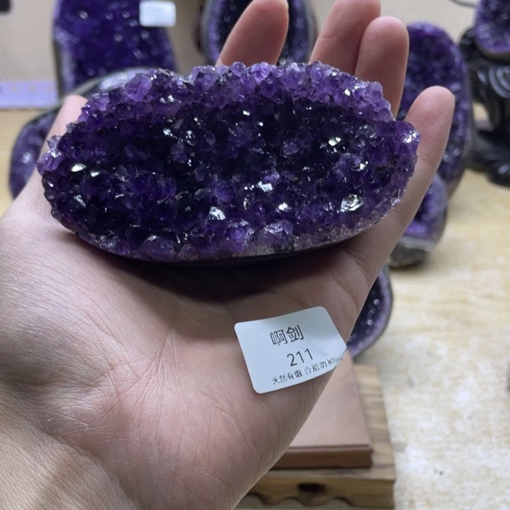 未镶嵌大型摆件（非配饰）紫晶