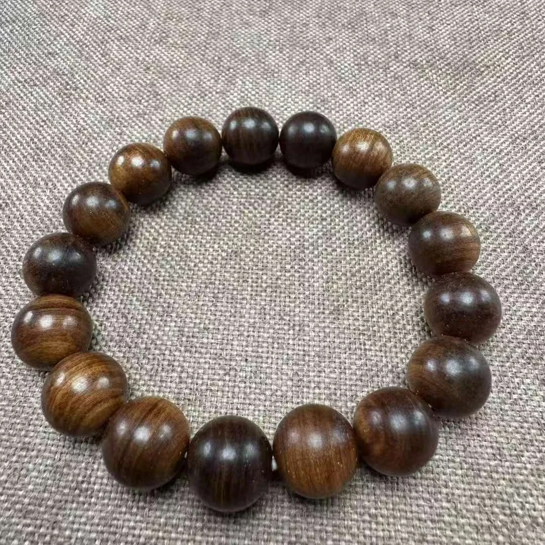 【芸奇】印度迈索尔老山檀1.2单圈文玩手串