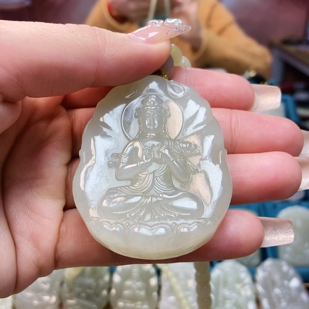 和田玉颈饰未镶嵌1*3