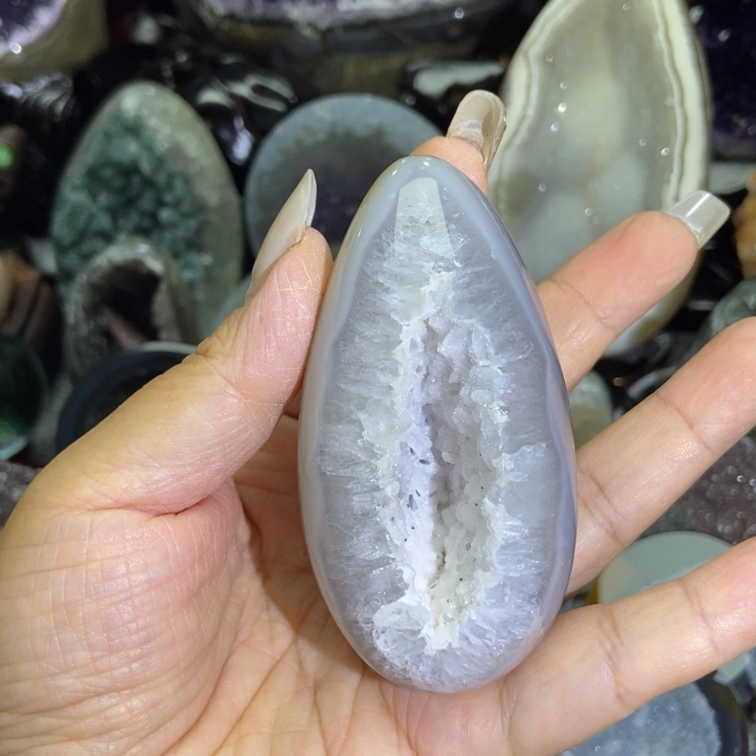 紫晶摆件未镶嵌水晶