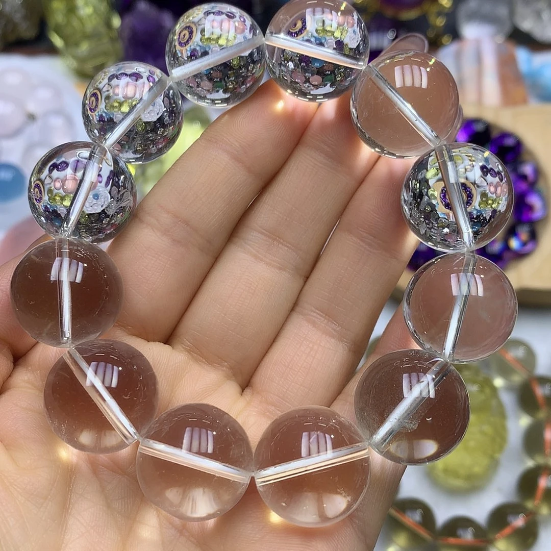 未镶嵌水晶珠宝半成品