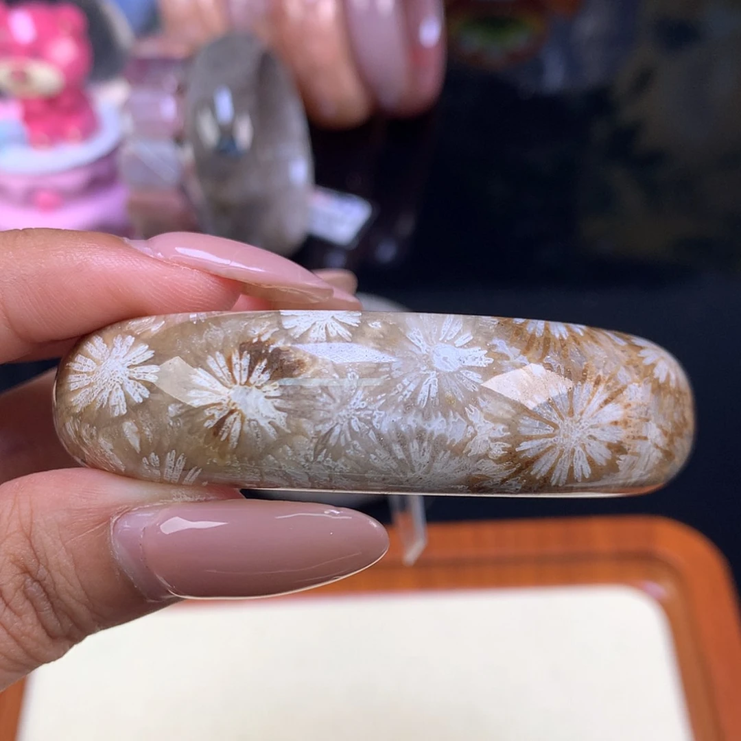 【闪购商品】颈饰未镶嵌硅化珊瑚（珊瑚玉）28号 59.2