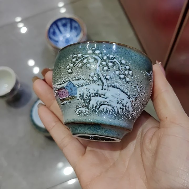 瓷片手工制作手工绘画
