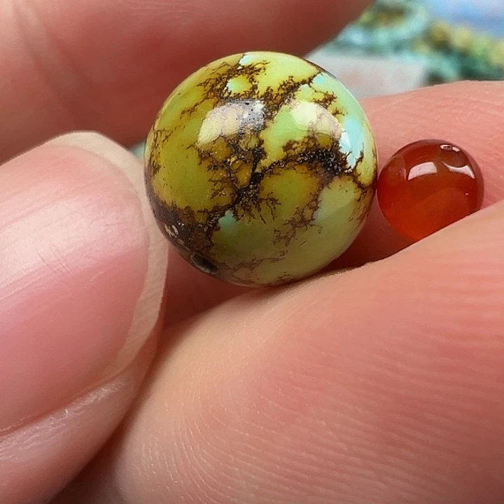 南红玛瑙未镶嵌配饰卡10.7