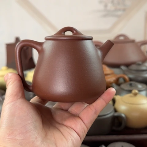 紫砂茶壶底槽清料240cc